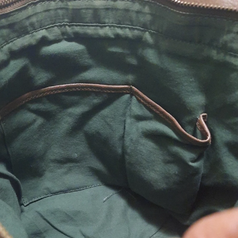 R.P.S. Rock Paper Scissors Leather Bag